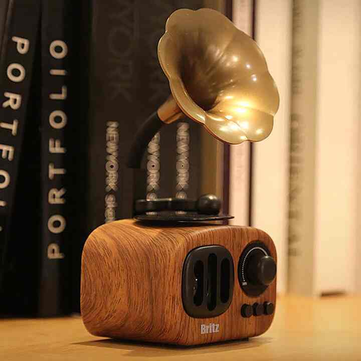 BA-MK2 レトロBluetoothスピーカー ミニ