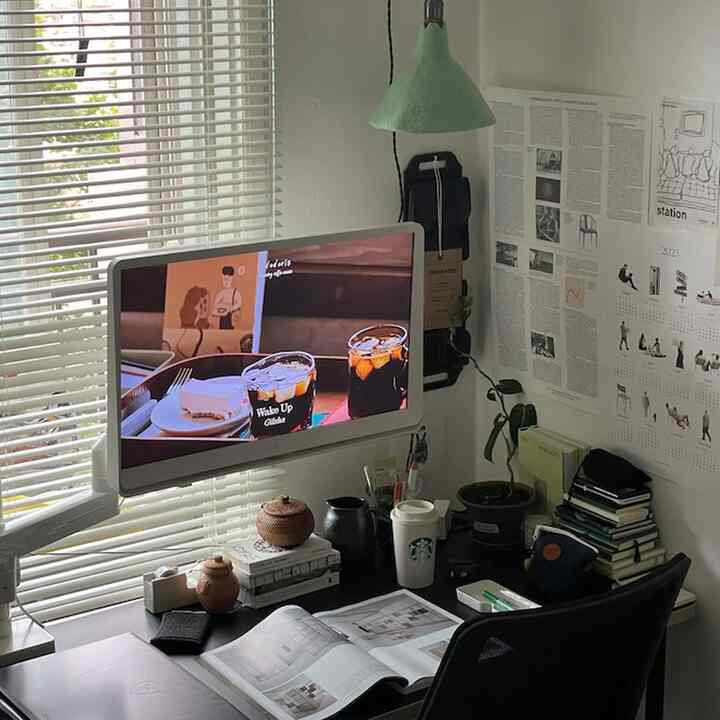 プレミアム 高耐荷重 シングル アイボリー 大型モニターアーム MV-PM001