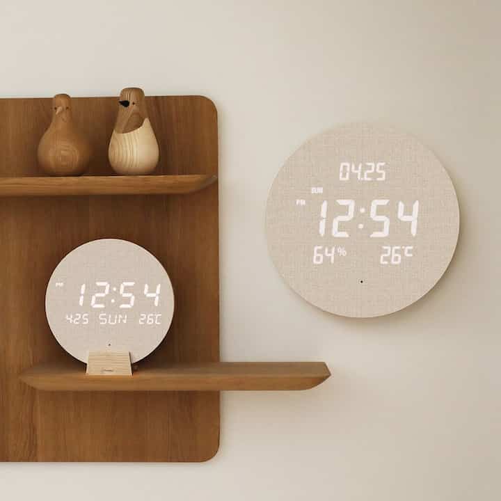 full moon backlight LED 2way clock / フルムーン バックライト クロック