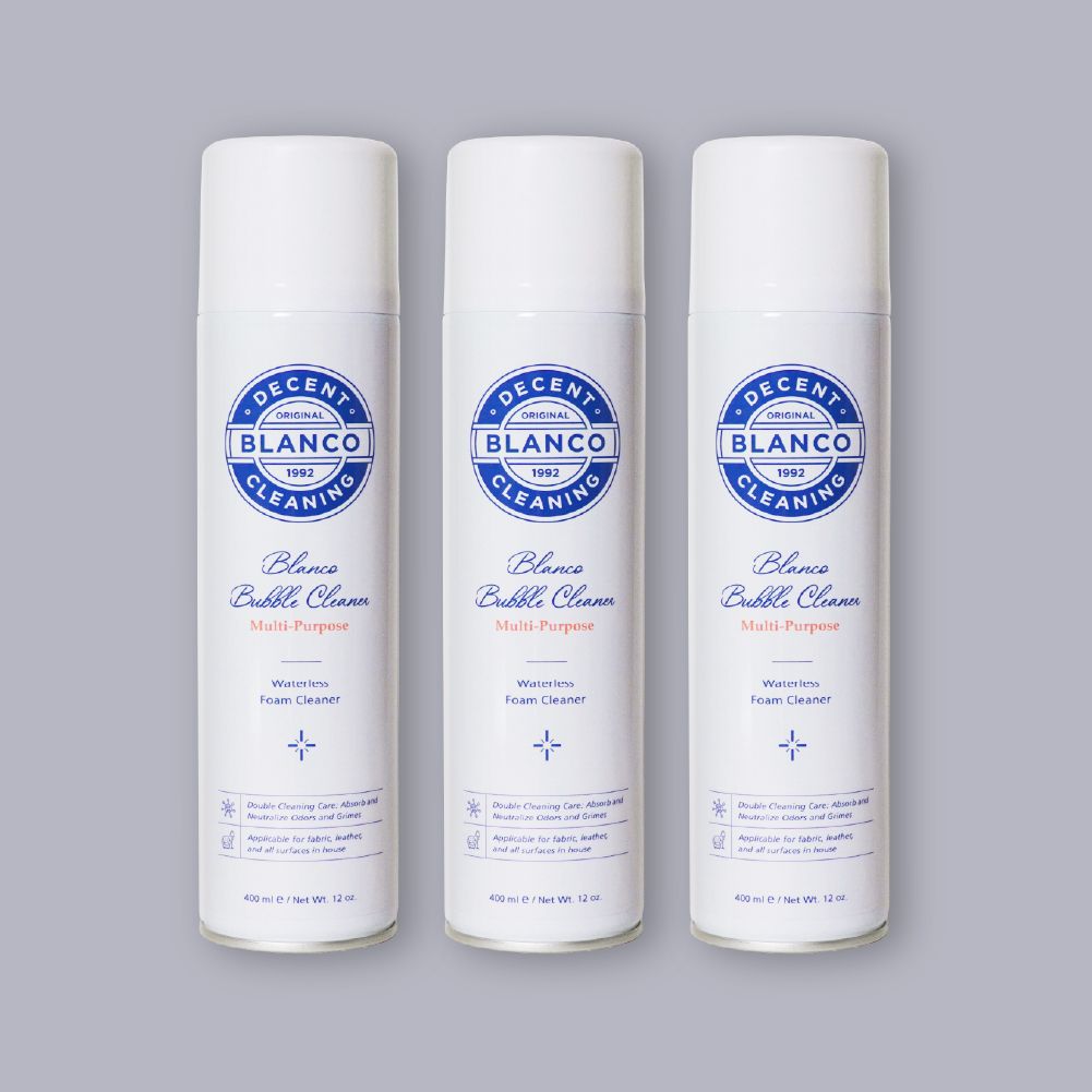 블랑코클리닝 홈클리너 워터리스 버블 실내가구 청소 세정제 3개