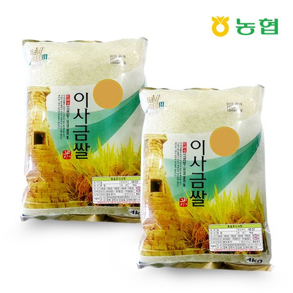 인정식탁 경주시농협 24년 햅쌀 이사금쌀 4kg+4kg /총 8kg