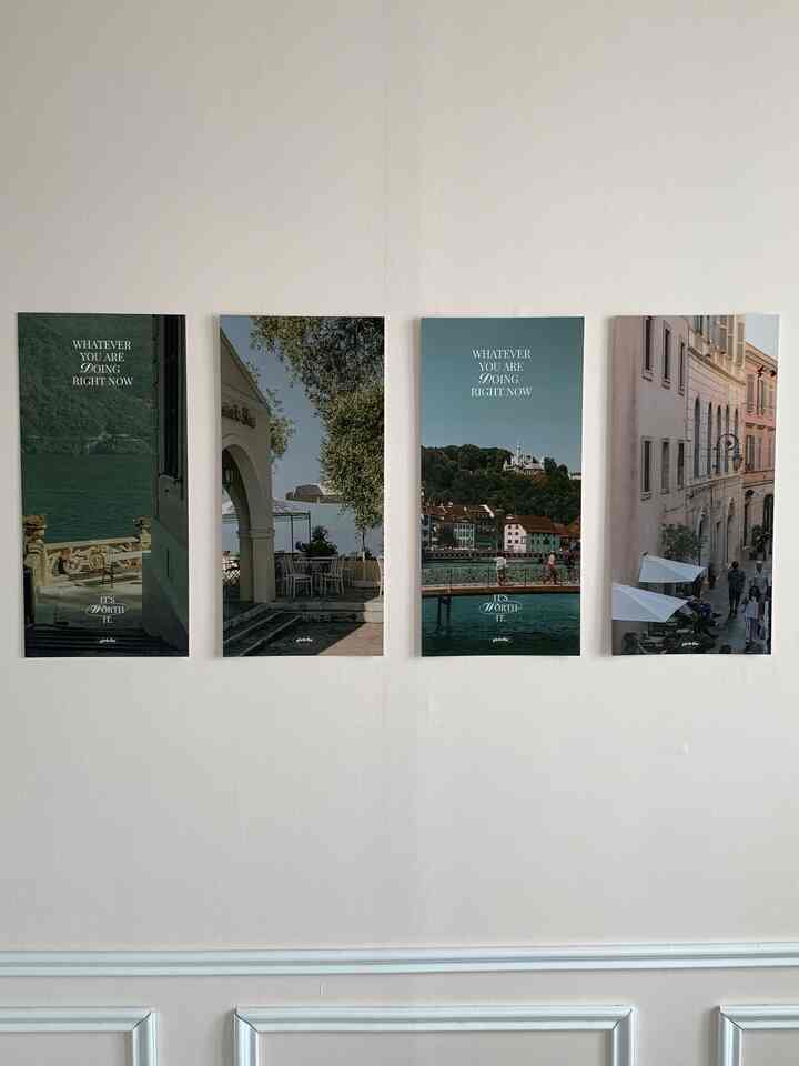 横幅が狭い 特殊サイズ ポスター［4種］