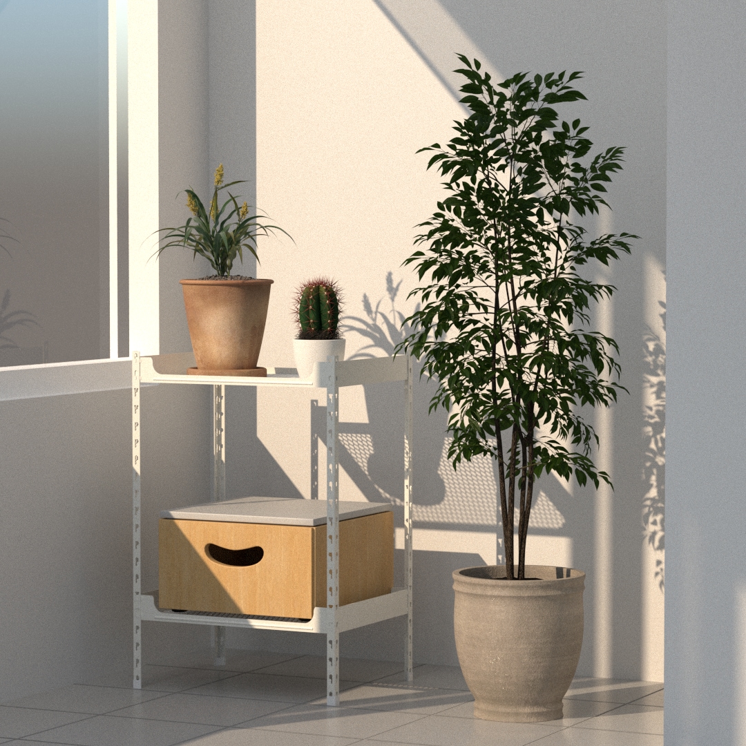 [오늘출발] [신상품] 아임랙 화분선반 녹방지 철제 선반 400X300X600X2단