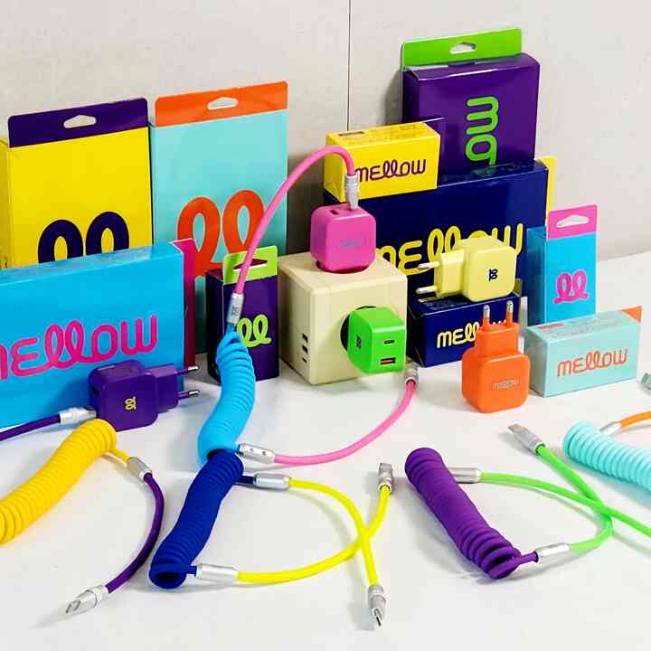 Mellow ローリング超高速ケーブル 240w［5色］