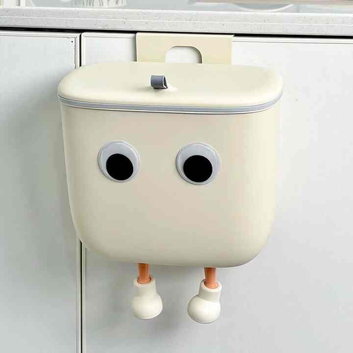 貼り付け＆ぶら下げ型 ゴミ箱