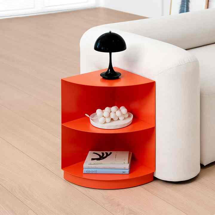 Quarter 2段シェルフ［6色］