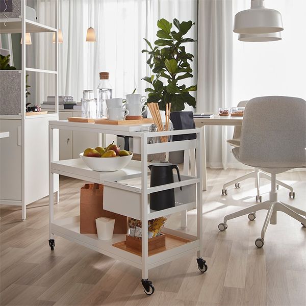 이케아 TROTTEN 트로텐 카트 80x40cm 