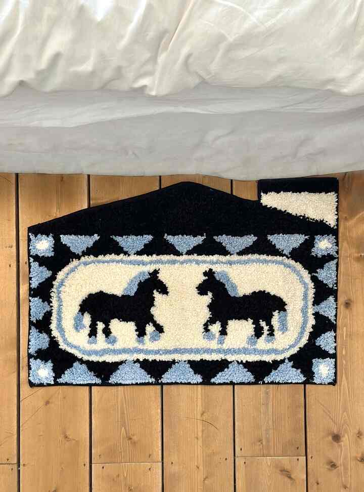 Pony House Door Mat