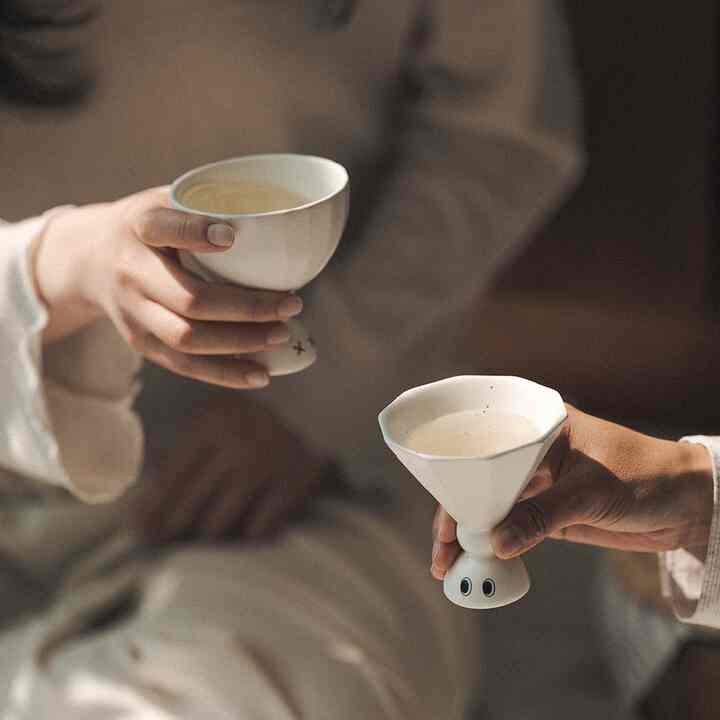 Peekaboo Goblet Cup Set of 2