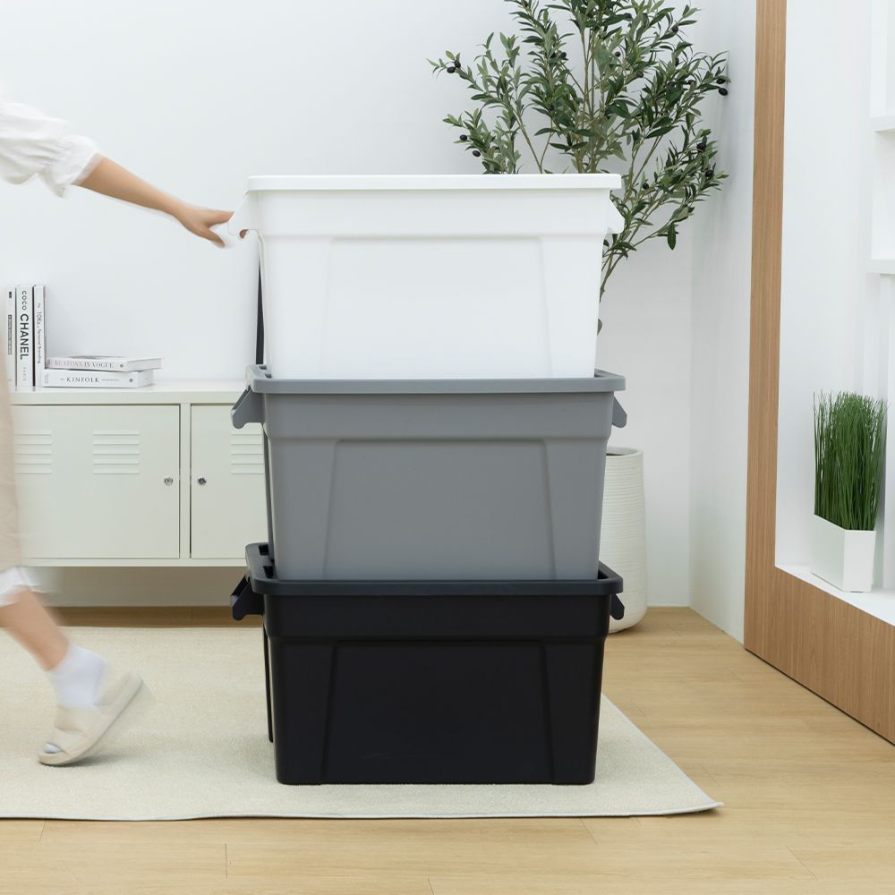HOMENHOUSE Roomy モジュール オープンドア 収納ボックス 3点セット［2
