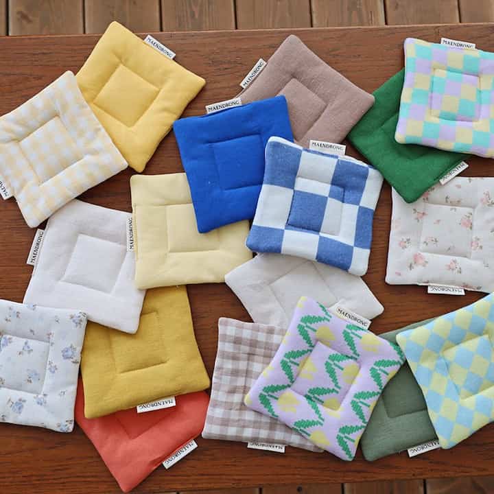 Handmade Fabric Coaster