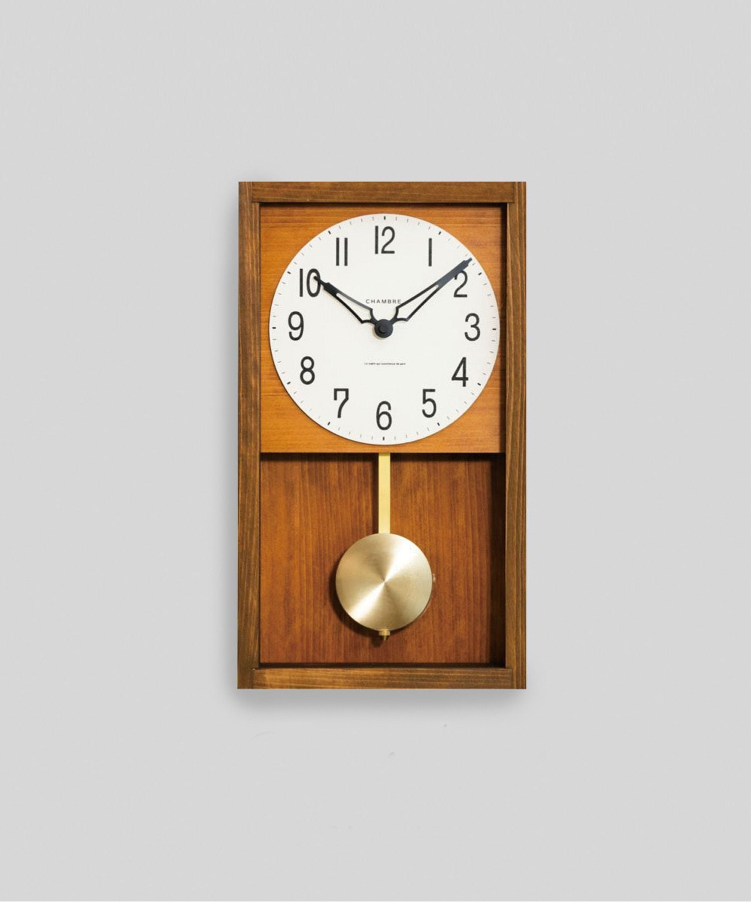 moromoro Hionki pendulum colck. 샹브루 일본 무소음 원목 추시계