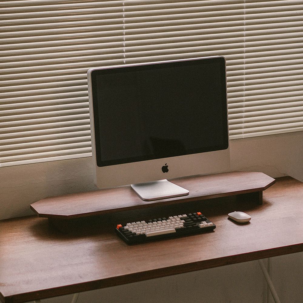 [신상품] 오니프 듀얼 우드 모니터 받침대 2colors