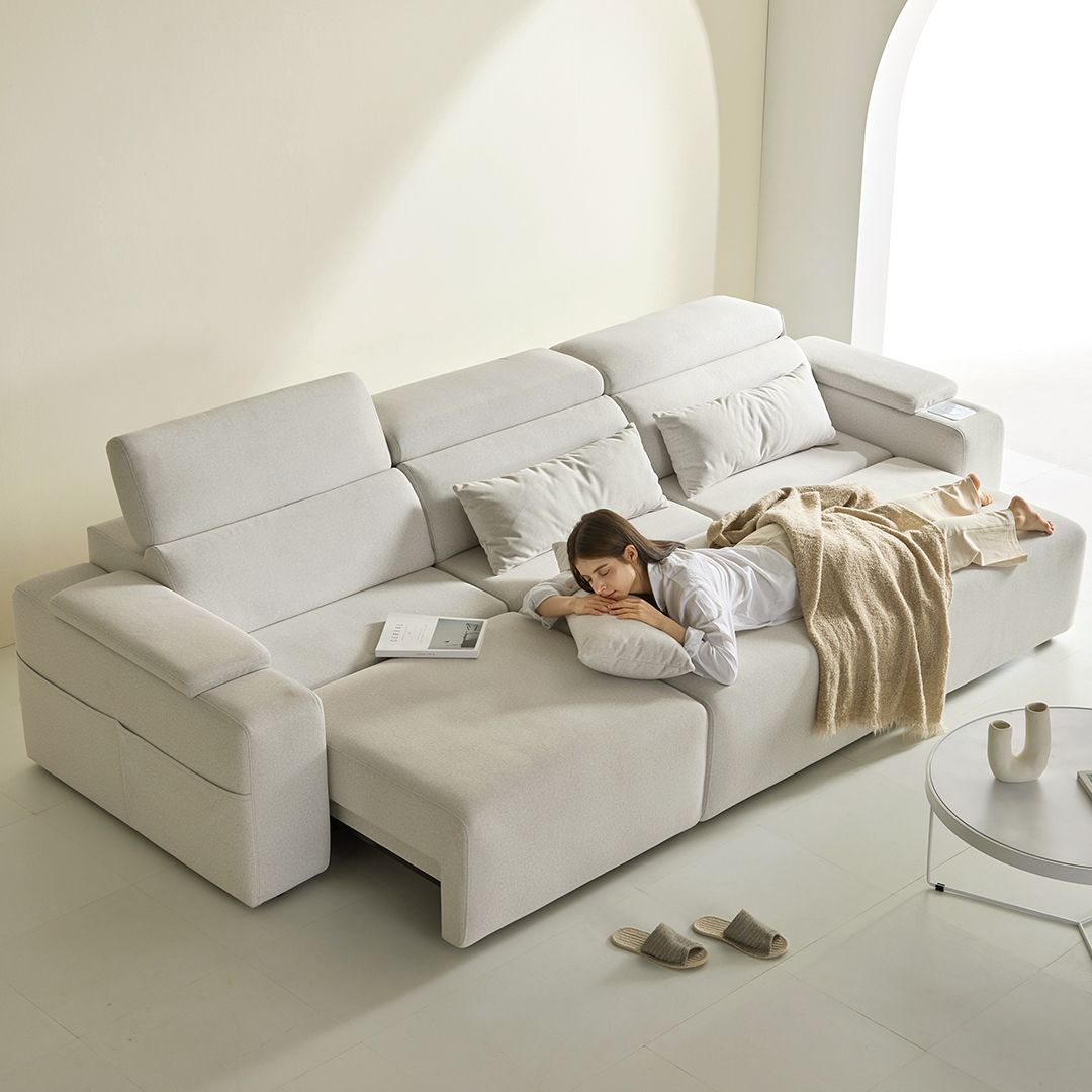 [신상품] 까르엠가구 4인용 타이보텍스 모션 소파 리클라이너 슬라이드 쇼파 C_223