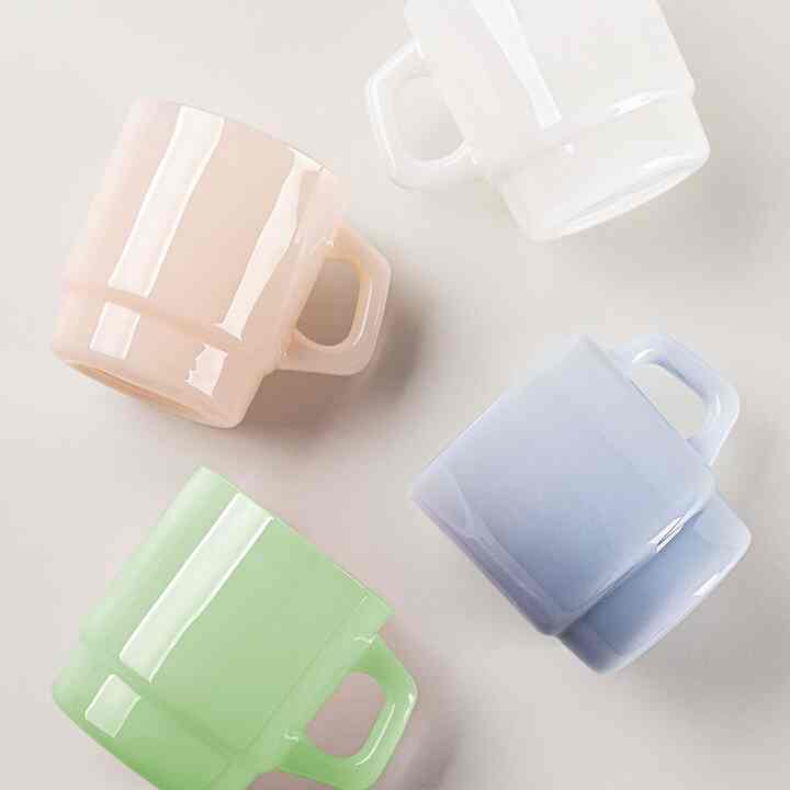 VINTAGE ミルクグラスカップ［5色］