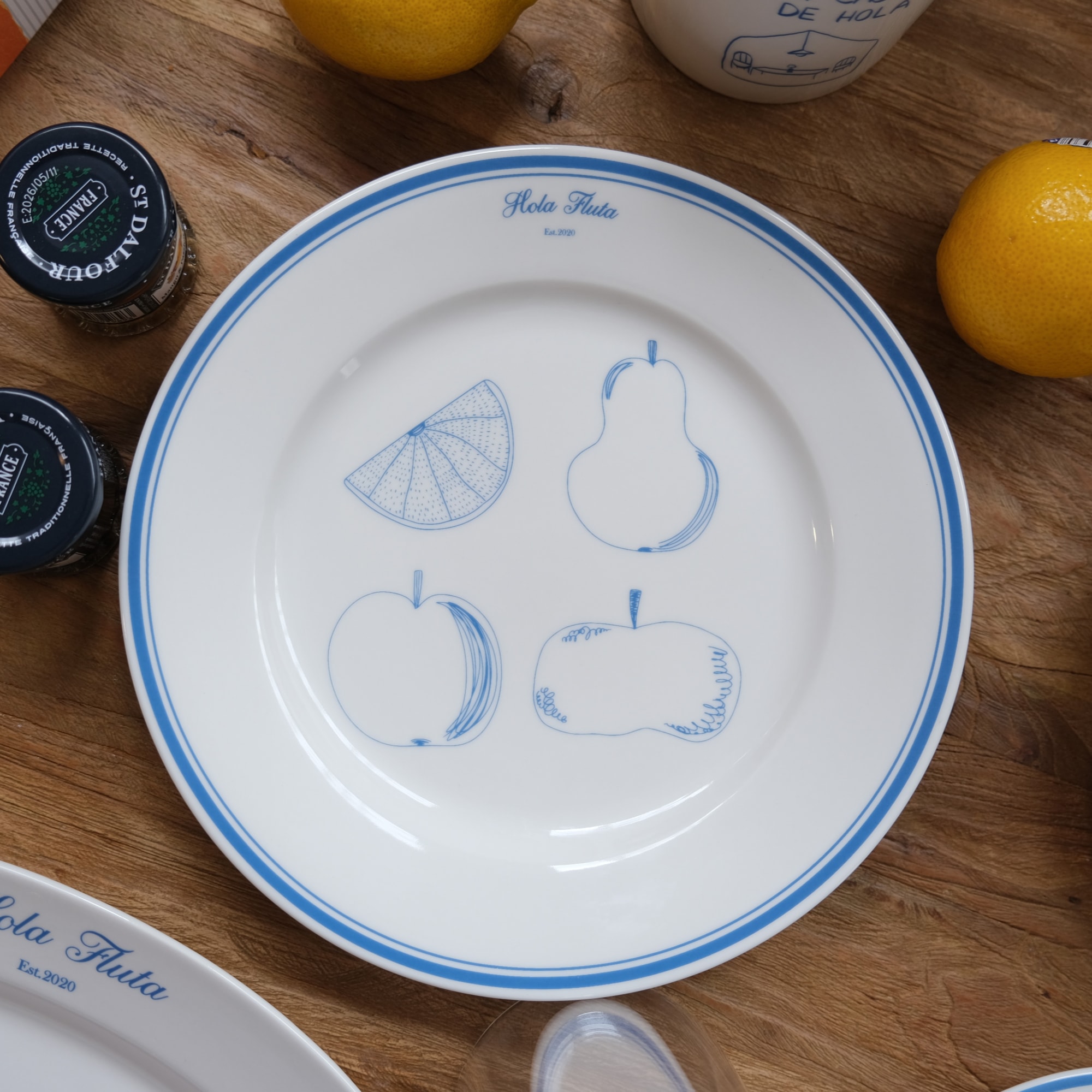 네르하 올라Hola 디저트 플레이팅 접시 21cm