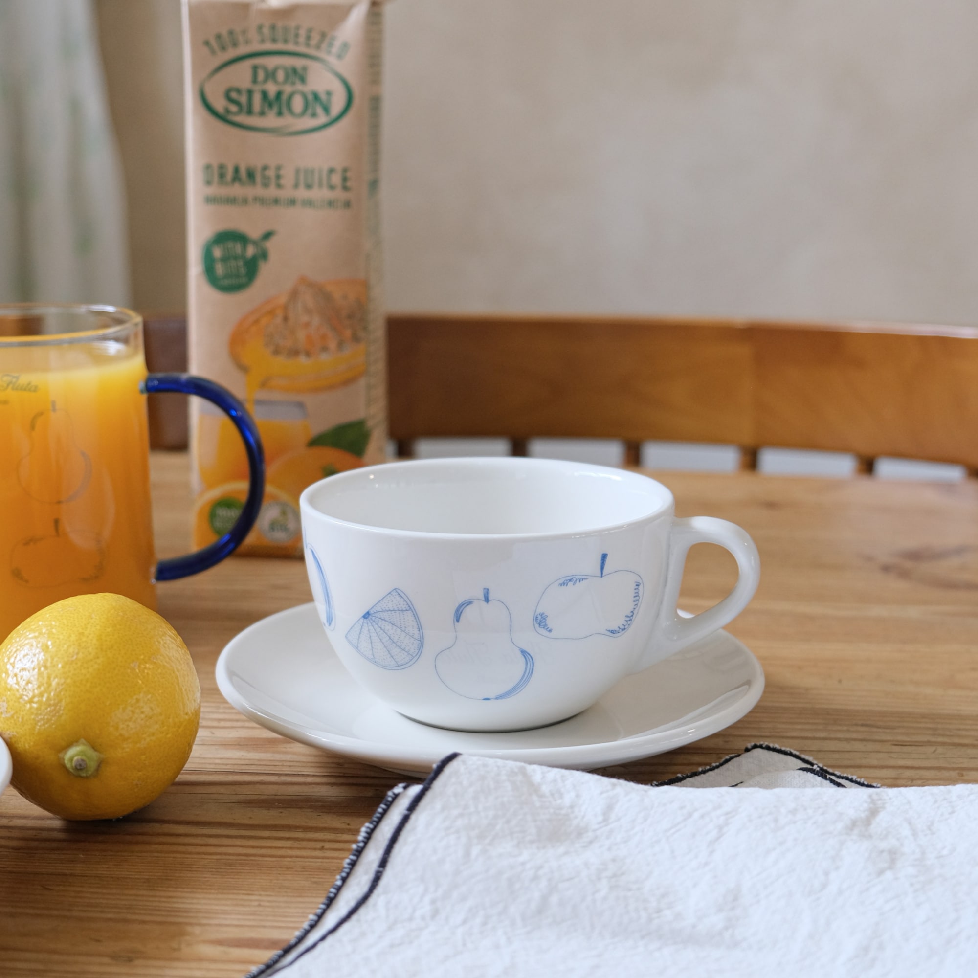 네르하 올라Hola 커피잔 세트 빈티지 찻잔 350ml