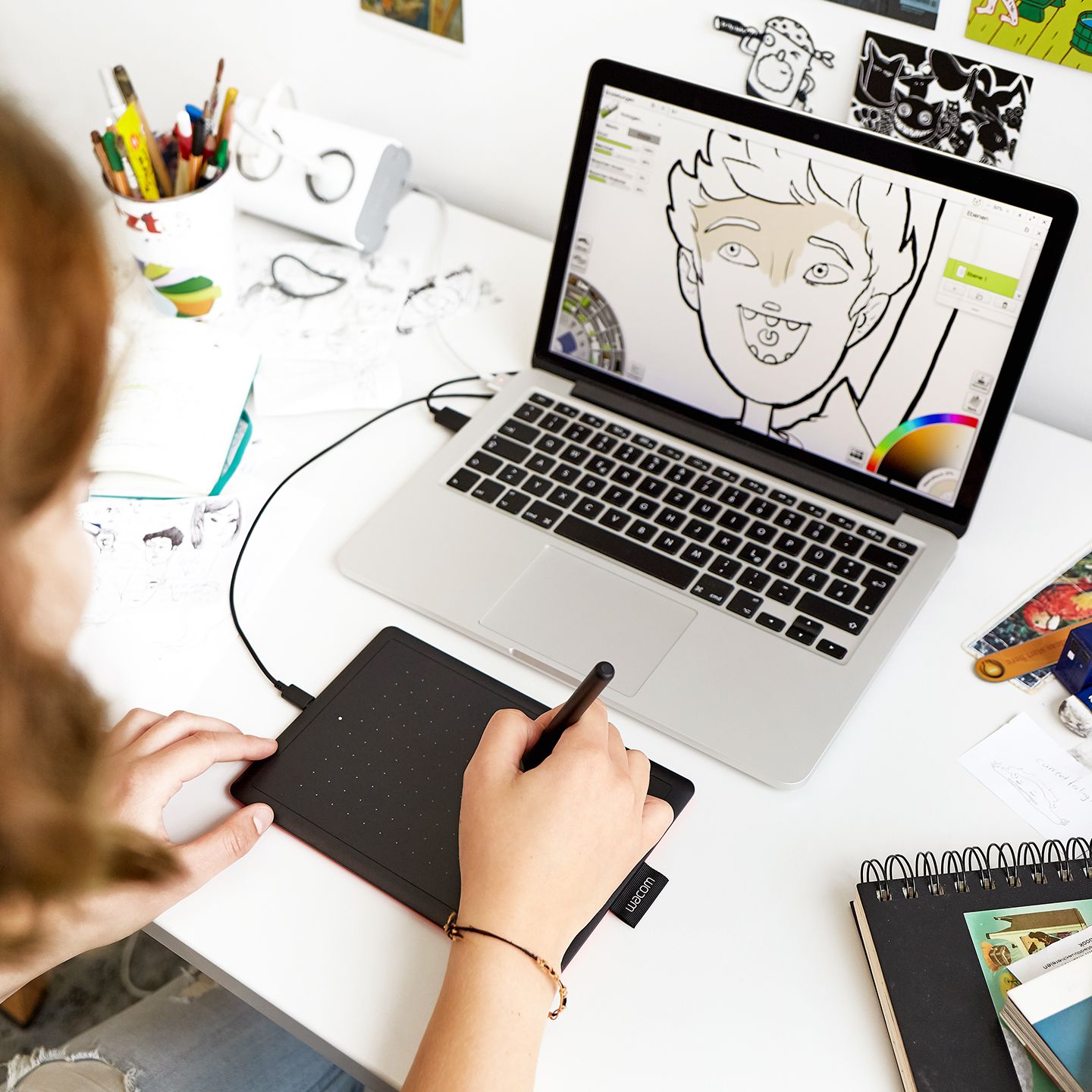 WACOM One by Wacom 펜타블렛 소형 CTL-472