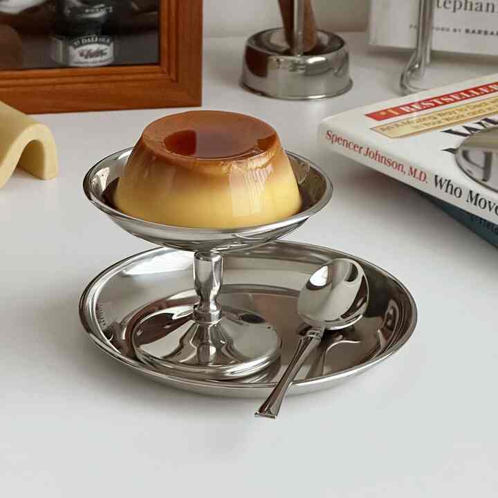 ブライト ステンレス プリンカップ ゴブレット