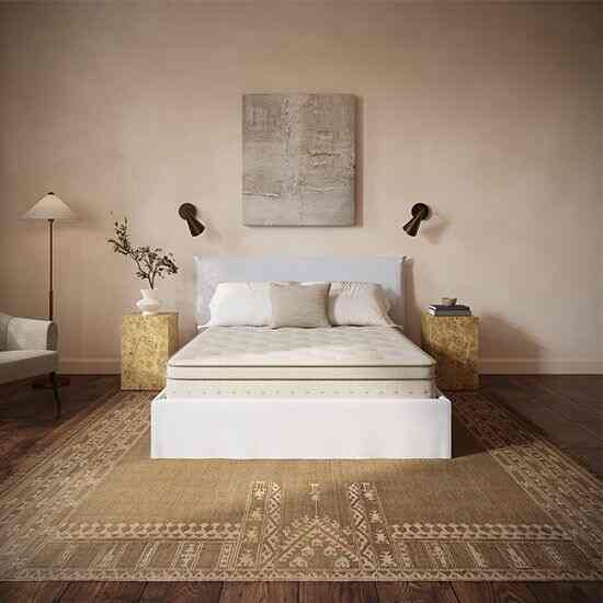 MATERASSO forest ブリーズ マットレス＆EMMAファブリックベッド セット［3サイズ］