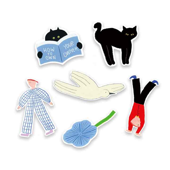 REMOVABLE STICKER セット［6種］