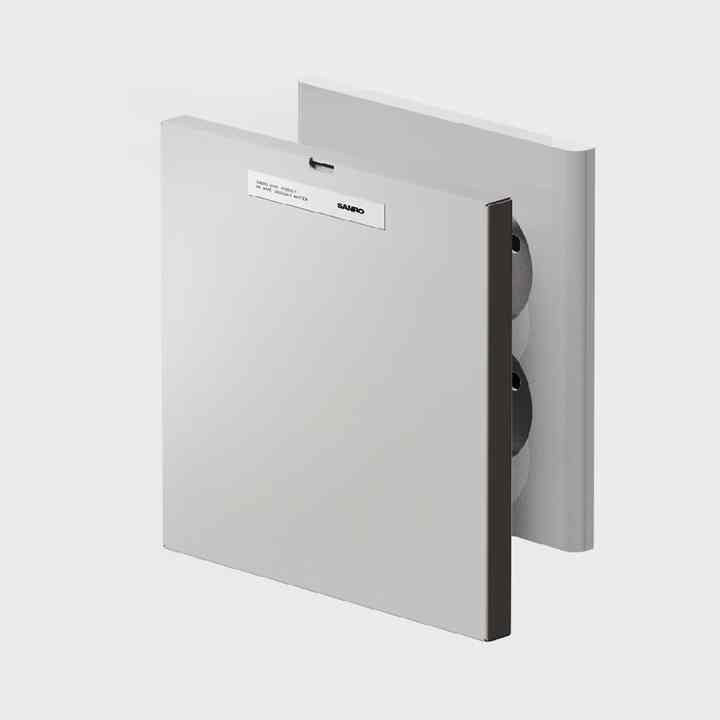 インダストリアルヴィンテージ ワイドブランクカバー（クリーム）