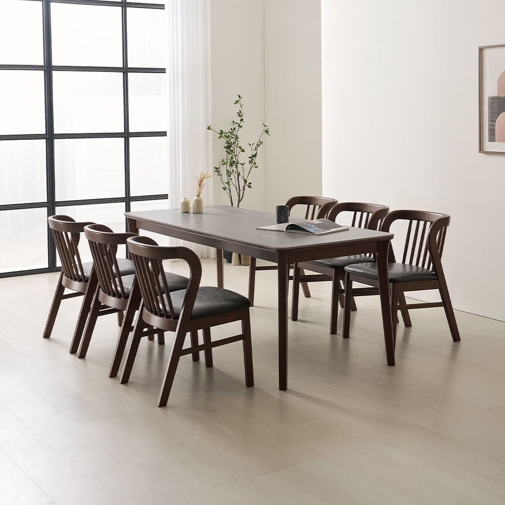 라로퍼니처 데이브 포세린 통 세라믹 식탁 1900