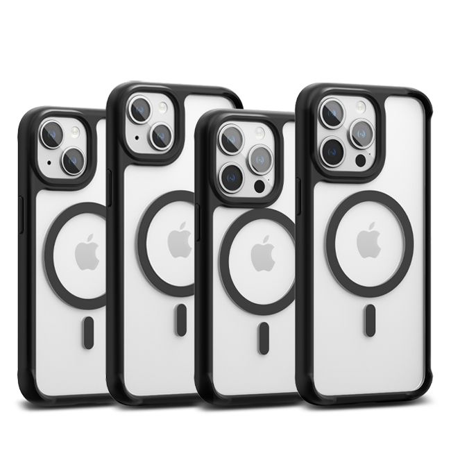 newness 아이폰 15 플러스 프로 프로맥스 스내치 맥세이프 케이스 블랙 티탄 블랙