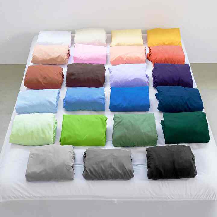 Kai ボックスシーツ［23色・2種・4サイズ］