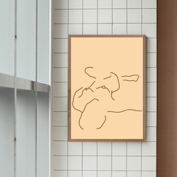 누드 드로잉 5, 인테리어 디자인 그림 편집샵 포스터 수입 일러스트