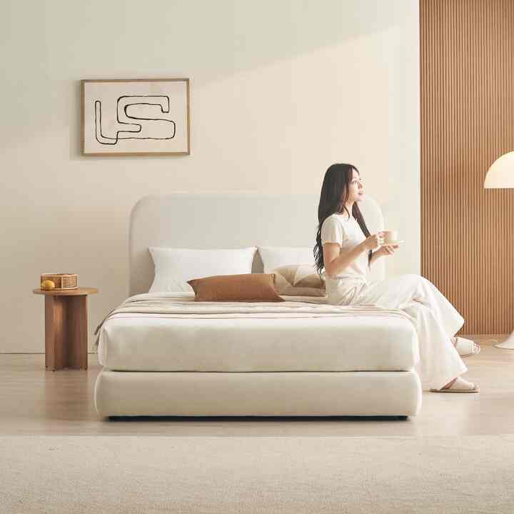 Love it アクアテックス ファブリック ベッドフレーム［2色・4サイズ］