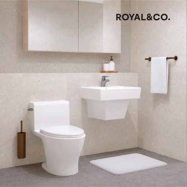 로얄앤컴퍼니 욕실리모델링 로얄J (욕실장+치마형양변기+시트업그레이드) PTP109 