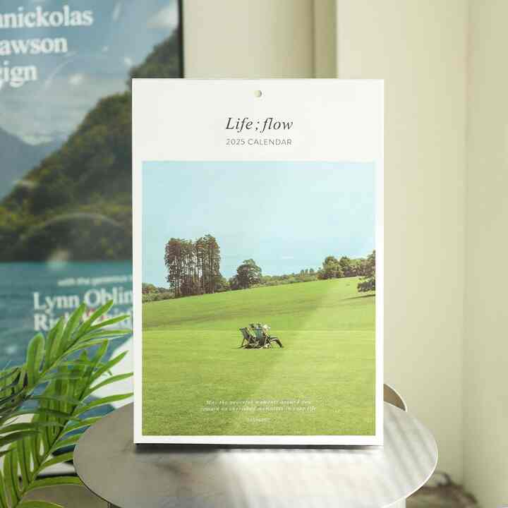 2025 Life;flow 壁掛けカレンダー