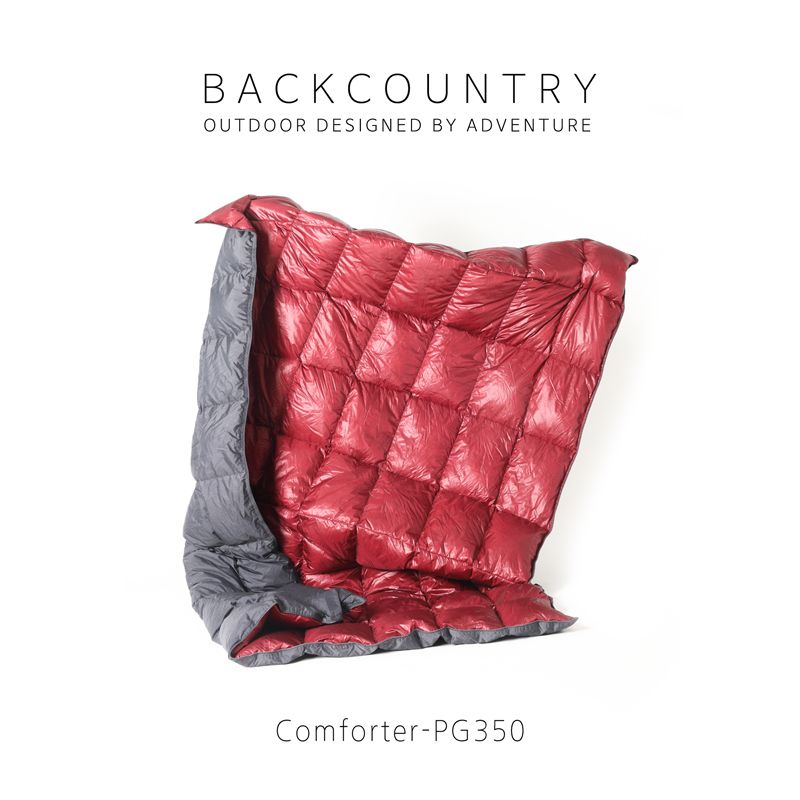 백컨트리 컴퍼터 PG350 캠핑이불 블랑켓 모포 구스다운 백패킹 침낭