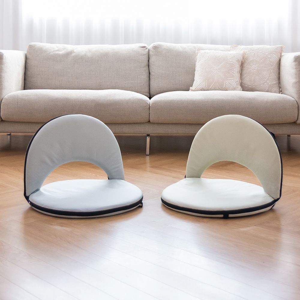 레토 좌식의자 접이식 5단 각도조절 등받이 의자 