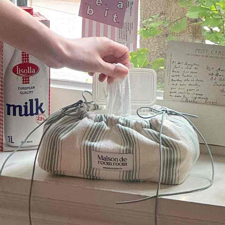 リングリング ティッシュカバー／ウェットティッシュカバー［4色・2種］