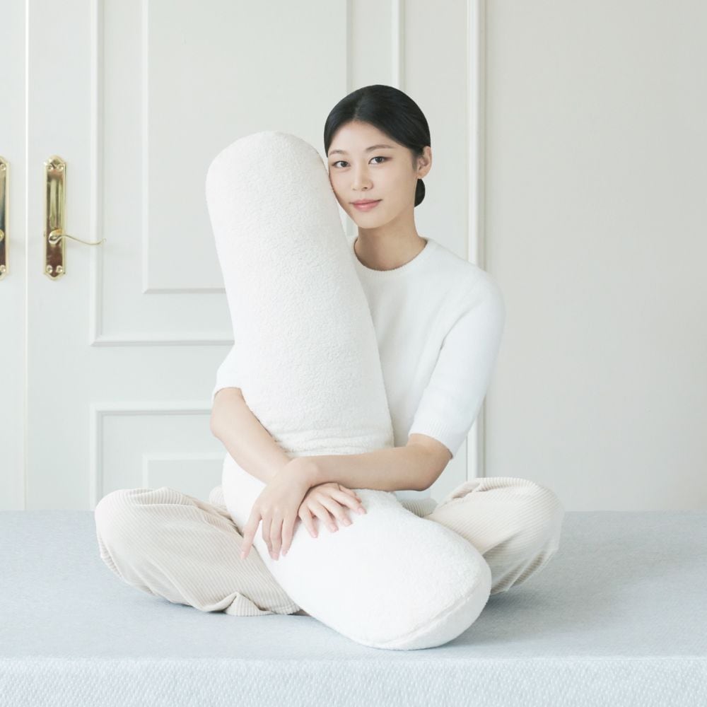 [오늘출발][신상품]프로젝트슬립 애착베개 P자형 메모리폼 양털 바디필로우 안고 자는 롱 쿠션