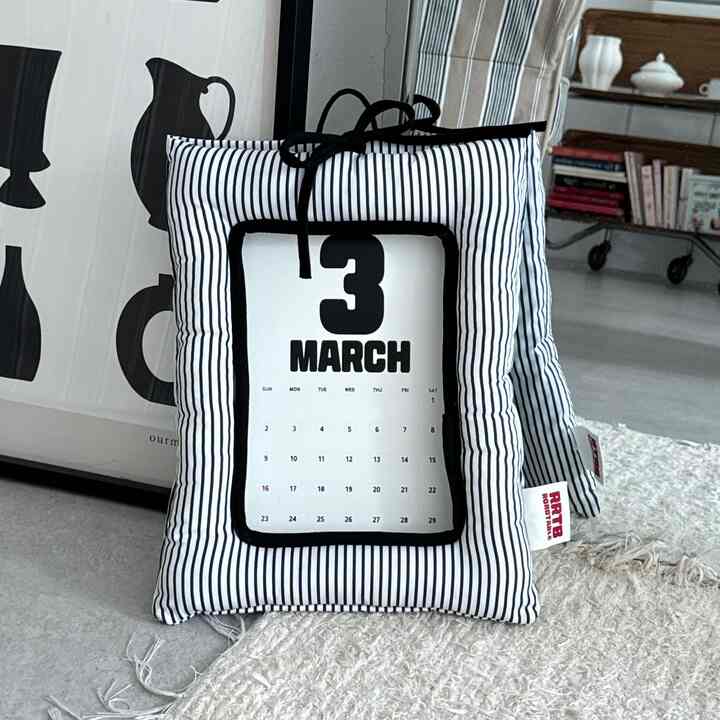 クッションカレンダー［4色］