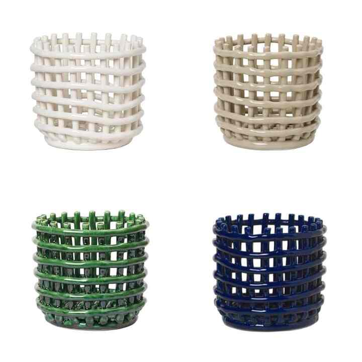 セラミック バスケット Small［3色］