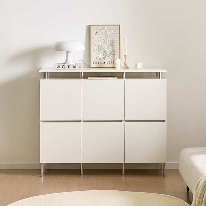 ROAH キャビネット 2段 120cm［2色］