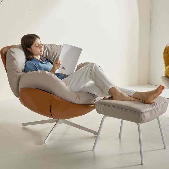Modern Swivel Lounge Chair
