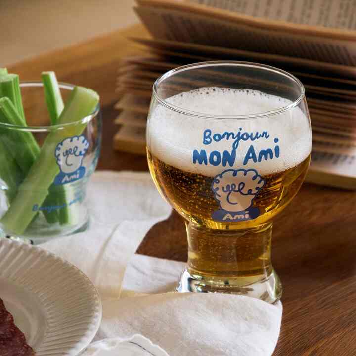 Mon ami ビールグラス