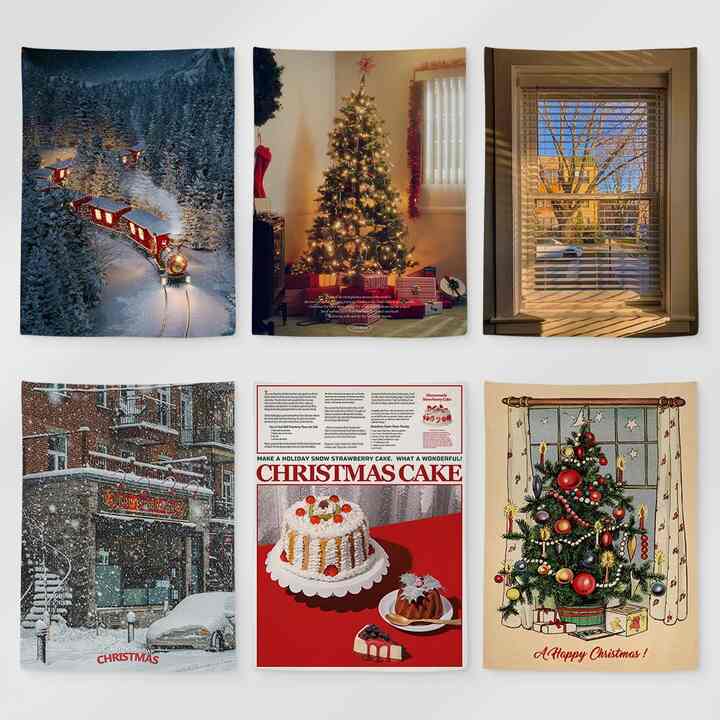 クリスマス ファブリックポスター Part.1［65種・5サイズ］