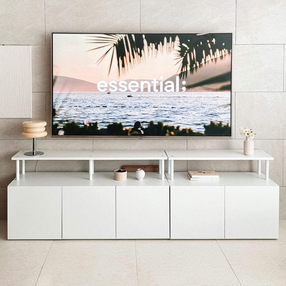 포더홈 바름 거실장 티비다이 TV장식장 800 1200 1600 2000