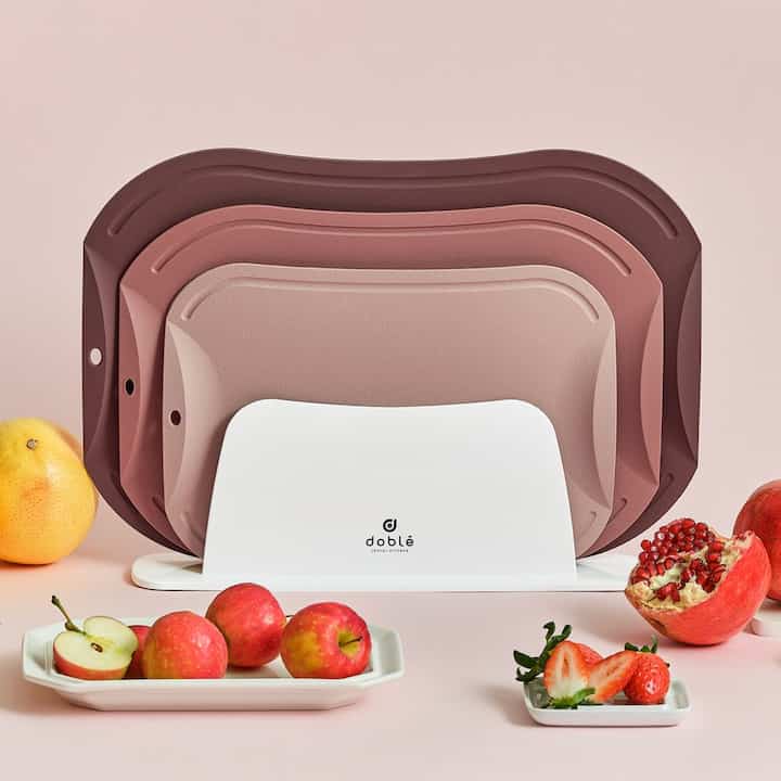 プレミア 抗菌まな板 3点セット（L＋M＋S＋まな板スタンド）