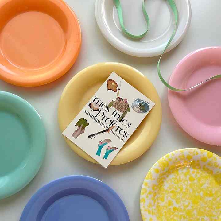 Milk sophie デザートプレート［4色］
