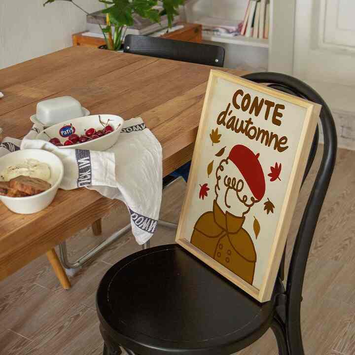 PARISIEN 秋 ポスター