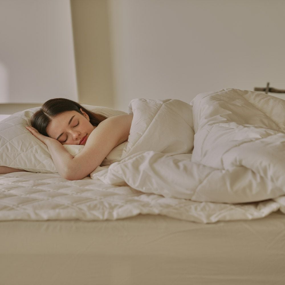 라뽐므 라울 호주산 양모 60수 호텔 밴딩 패드_SS Q K 