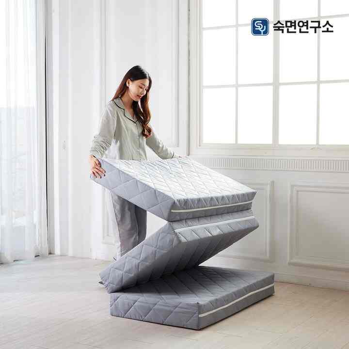 3段 折りたたみ マットレス［2色・9サイズ］