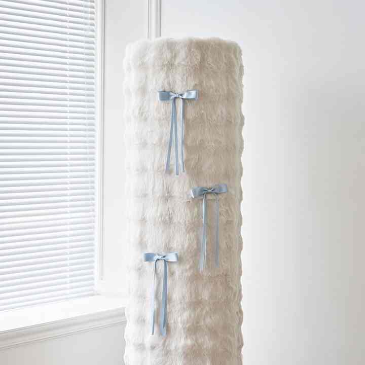 MINK LATTE スタンド式 エアコンカバー＆リボン3個セット